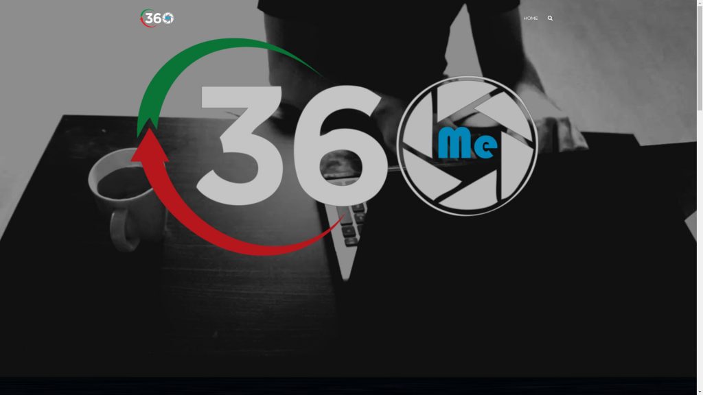 Screen shot of the 360MeRI website.