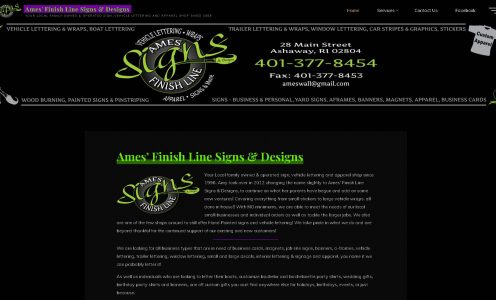 Ames Finish Line Signs & Designs